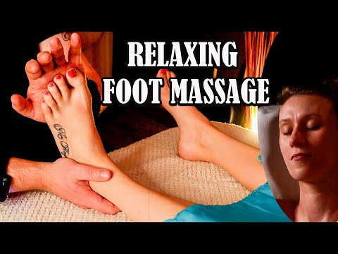 she paid £100 for a Luxury foot massage, was it worth it? [Relaxing Music]