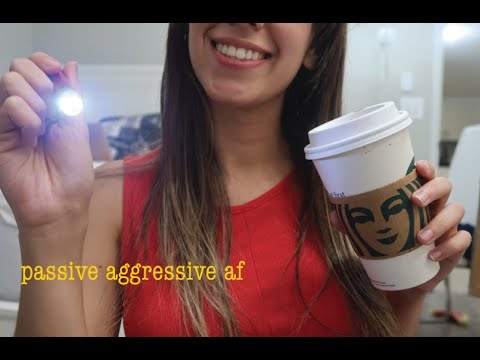 ASMR toxic friend helps you with a hangover but realizes she actually has a crush on you