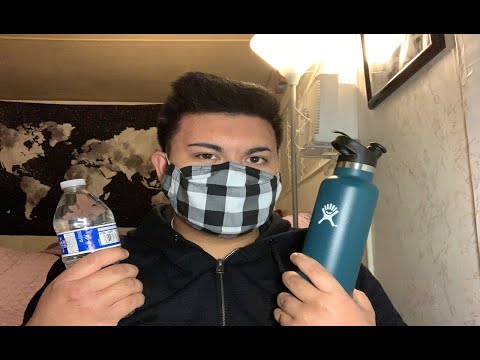 ASMR 2 Minute Bottle Sounds Scratching and Crippling (No Talking)