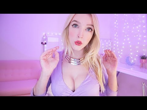 ASMR Inaudible Whispering 💜INTENSE TINGLES, YOU will fall asleep, Close up Mouth Sounds Ear to Ear