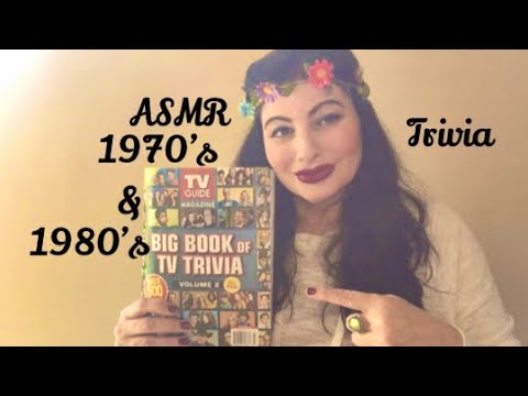 ASMR soft spoken, Trivia time 1970’s & 1980’s!