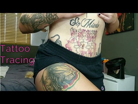 ASMR- Tattoo Tracing Pt. 2!!