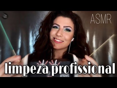 ASMR: LIMPEZA NOS SEUS OUVIDOS (com utensílios profissionais)