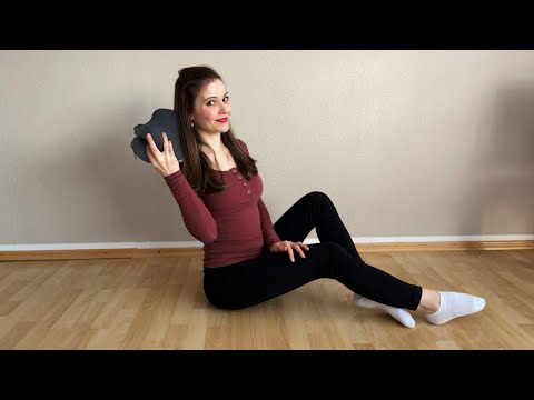ASMR Yoga bei Rückenschmerzen deutsch/german Stretching Yoga Neck & Back Pain Relief