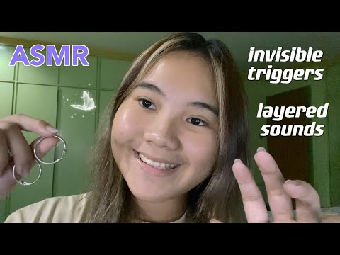 ASMR invisible triggers and layered sounds