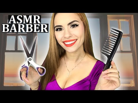 ASMR Barbershop 💈 HAIRCUT, Hair Wash & Scalp Care