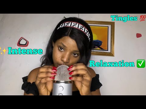 ASMR Very Sensitive Mic Scratching with inaudible Whispers for Intense Relaxation and Tingles