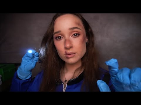 ASMR Patching You Up/ Cranial Nerve Exam | There's an Alien on the Ship!👾  | Alien RP