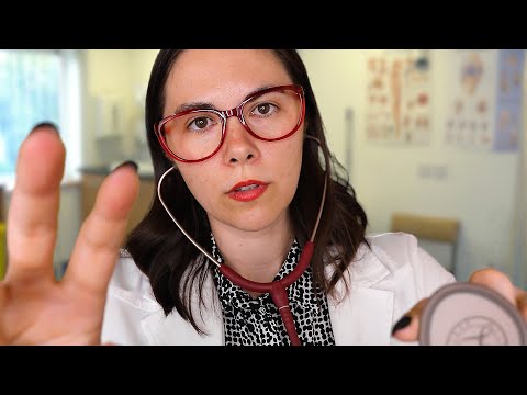 Cardiologist Exam for High BP ❤️ ASMR