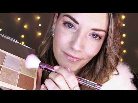 [ASMR] MAKEUP ON YOU | Sleep Inducing Personal Attention, Face Brushing, Whispering, Aussie Accent