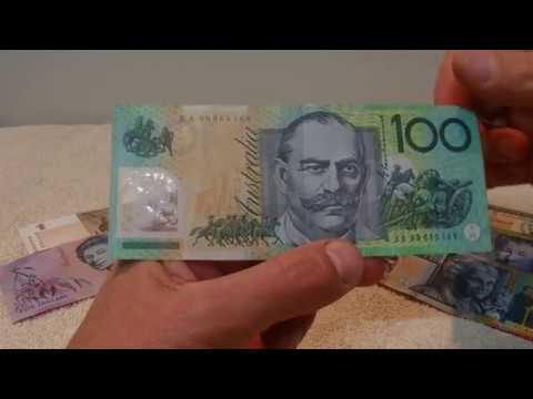 ASMR - Money / Bank Notes - Australian Accent - Describing each Note in a Quiet Whisper
