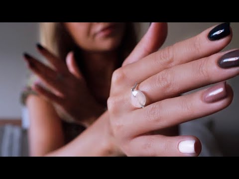 ASMR Health Affirmations for Sleep & Relaxation | Hand Movement, Mic Blowing, Rainy Evening