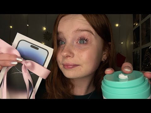 ASMR Kind Rich Girl Shows You What She Got For Christmas 🎁