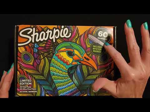 ASMR | Trying Out New Markers | Coloring Easter Decor (Whisper)