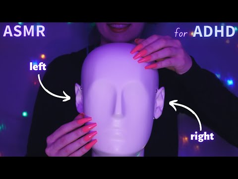 ASMR Scratching & Tapping for People with Short Attention Span | ASMR for ADHD - No Talking 4K