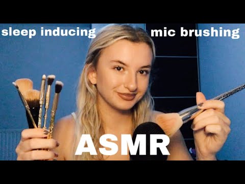 ASMR: 20mins of sleep inducing mic brushing!!!