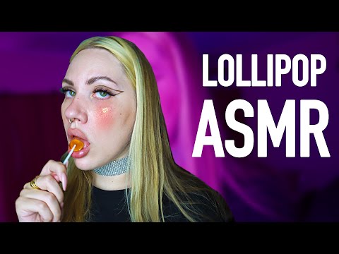 ASMR Lollipop Sucking & Eating