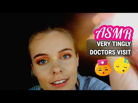ASMR Very Tingly Doctor Visit RP - Whispered
