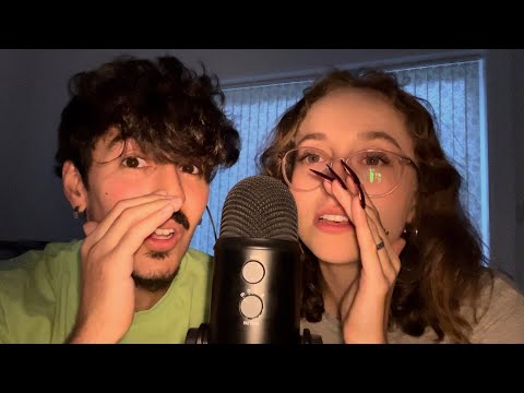 My friend tries ASMR for the first time