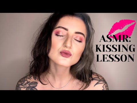 ASMR: KISSING LESSON | TONGUES, OPEN MOUTH, PECK | MAKING OUT | Kissing Student Role Play