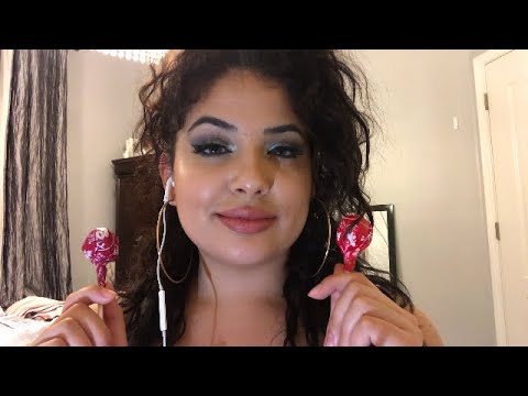 ASMR | Soft Singing & Lollipop Eating 🍭