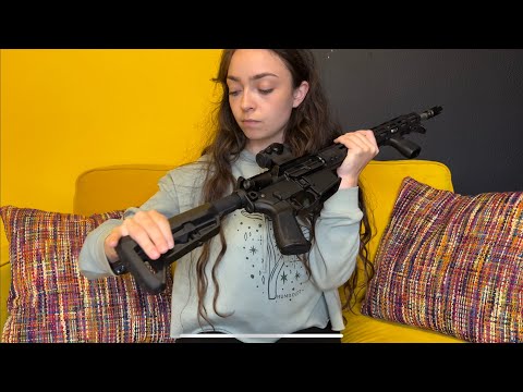 ASMR Tapping My Sig Sauer M 400 Tread Coil  While Whispering You Into A Deep Sleep