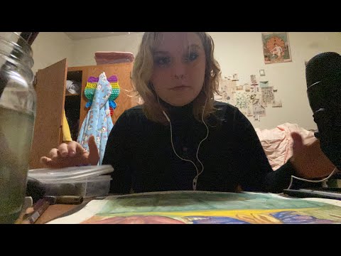 ASMR art with me! (live stream)