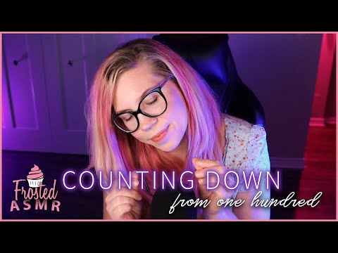 ASMR | Softly Counting You Down from 100 | Hand Sounds & Whispers