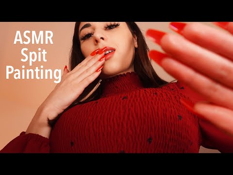 ASMR POV Spit Painting YOU! ✨ (Roleplay, Face Touching, & Personal Attention)
