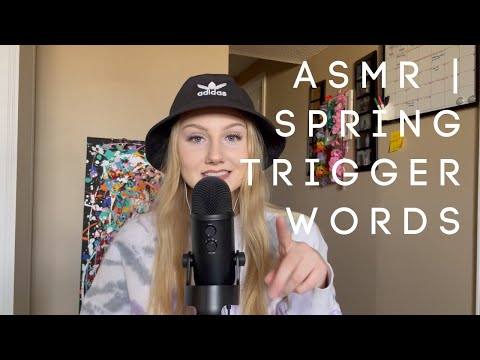 ASMR | Spring Trigger Words