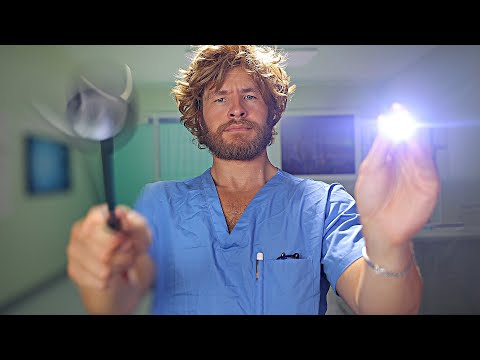 [ASMR] Fast Cranial Nerve Examination (ft. Dr Lightspeed)