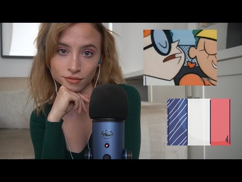 ASMR ~ Repeating My Favorite French Trigger Words! (with echo sounds! close whispers!)