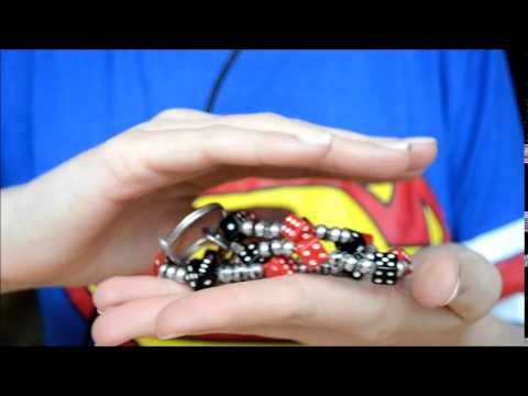 ASMR Sounds & Visuals: Beads and Chain & Whispered Rambling