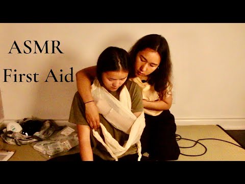 [ASMR] Practicing First Aid Emergency Skills (Real Person Medical Roleplay)