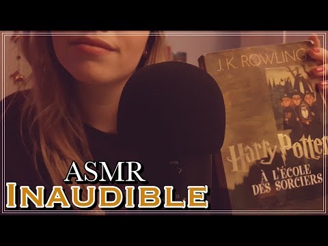 ASMR FRANÇAIS🌸 Lecture Inaudible (Harry Potter)👂