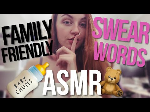 tingly swear words (family friendly) - ASMR