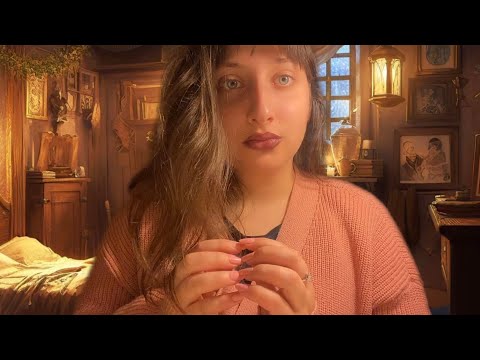 Asmr kind girl finds you in the woods during snow and helps you💙✨🌨️❄️🌬️