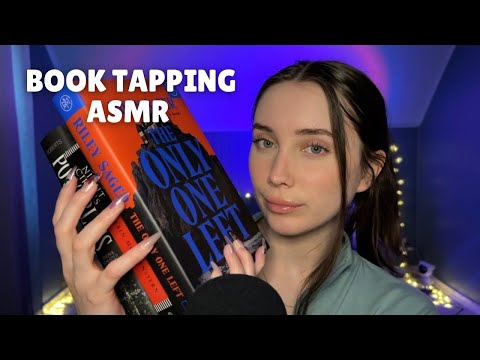 Tapping and scratching on my tbr books 📚 🥰 whispered ASMR