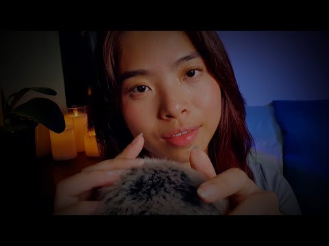 ASMR Comforting Affirmations & Reminders For You 💌 Soft Whispers & Fluffy Mic Brushing