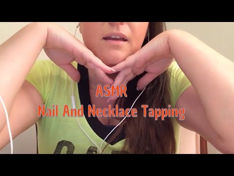 ASMR Nail And Necklace Tapping