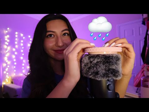 ASMR Trying Energy Rain For The First Time (Textured Lid Ver.) 🌨