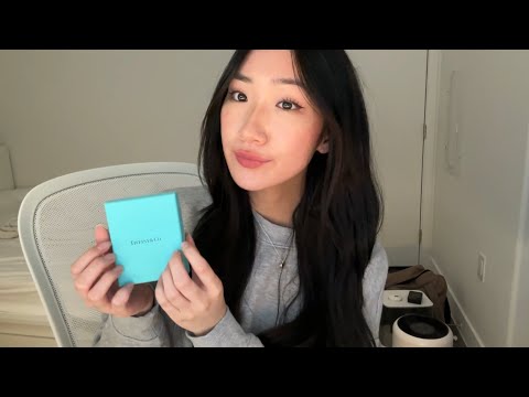 ASMR box tapping and scratching