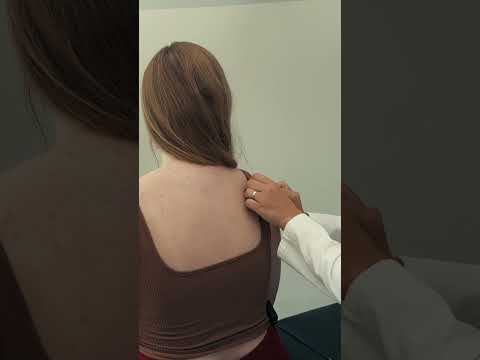 ASMR Caitlin's Back Injury Healed in 30 Seconds Instant Relief  #asmrrealperson#asmrunintentional