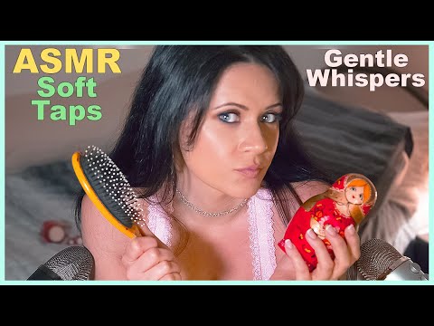 ASMR - Soft Whispering and Gentle Tapping Sounds on Items to Relax for Sleep - With Anna