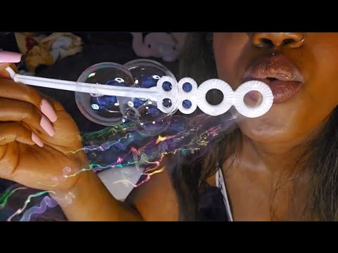 ASMR| Blowing Bubbles To Blow Your Tingles 🫧  (Layered Sounds)