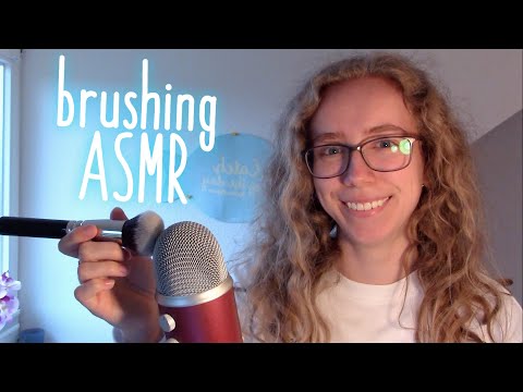 ASMR || The most relaxing Mic Brushing 💤🖌 (Brushing, some tapping, ...)