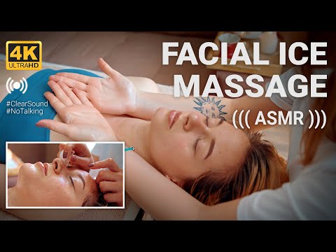 ASMR | MASSAGE | Ice face