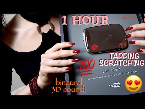 🆕SPECIAL***💋THANK YOU❤️1 HOUR of intense ASMR ✶ Now my SILVER PLAY BUTTON is into my hands! 😍
