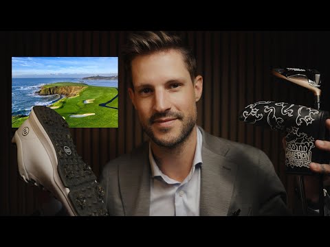 ASMR Golf Pro Gets You Ready For PGA | Pebble Beach Roleplay