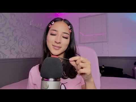 ASMR Mouth Sounds, Spoolie Nibbling, & Scratching Sounds
